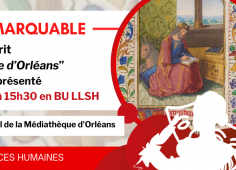 Reprise du texte de l'actu avec image du manuscrit