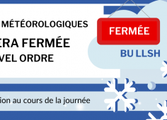 Reprise du texte de l'actu, icone de neige et de nuages