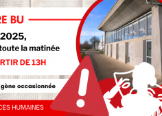 Reprise du texte de l'actu, photo de l'extérieur de la BU Lettres