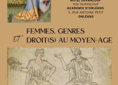 Colloque Femmes, genres et droits au moyen-âge
