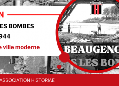 Annonce de l'exposition, photo de Beaugency
