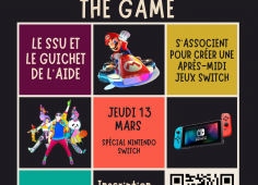 Affiche Play the game 13 mars 2025