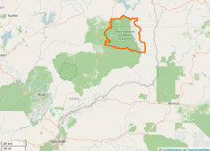 carte parc Cameroun