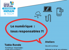 Affiche Le numérique : tous responsables - 9 avril 2025