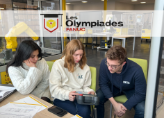 Des étudiants de GMP aux Olympiades FANUC