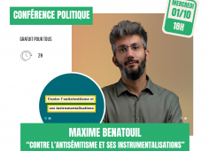 Conférence Maxime Benatouil