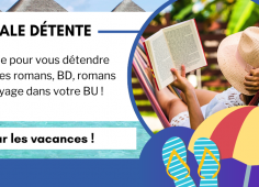 Reprise du texte de l'actu, photo d'une personne lisant à la plage