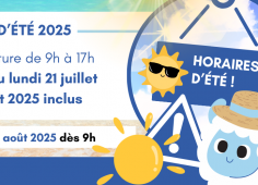 Reprise du texte de l'actu, dessin de plage