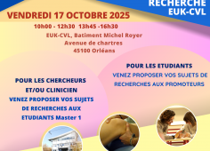 7e Mercato de la Recherche à l'EUK CVL