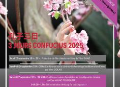 Flyer 3 jours Confucius 2025