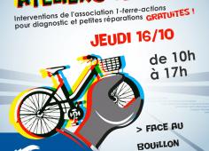 Atelier vélo gratuit du 16 octobre 2025dans le cadre du Tao tour
