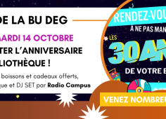 Anniversaire DEG 30 ans