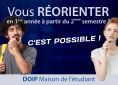 Vous réorienter c'est possible !