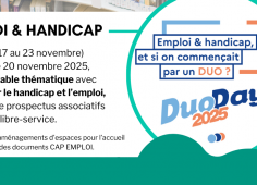 Reprise du texte de l'actu, logo du DuoDay2025