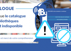 Reprise du texte de l'actu, capture d'écran du catalogue avec par dessus un logo "Hors service"