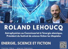 Conférence canapé "Energie, science et fiction" par Roland Lehoucq, le 10 mars 2026