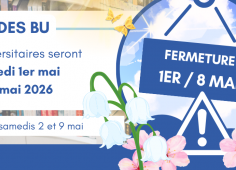 Affiche de la fermeture
