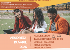 affiche table ronde hospitalité