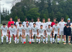 L'équipe de football de l'UO aux CFU 2026