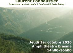 Conférence-débat La refondation écologique du monde-Laurent FONBAUSTIER