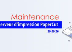 Maintenance serveur d'impression Papercut