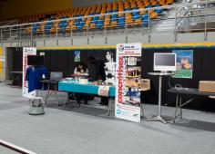 Stand du Fablab Académique de Polytech lors du concours