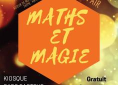 Affiche spectacle maths&magies (carrés et ronds)