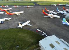 Logistique Aéroport Châteauroux DUT GLT _ Photo © 2020 AFP