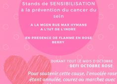 Stands de prévention au dépistage du cancer du sein