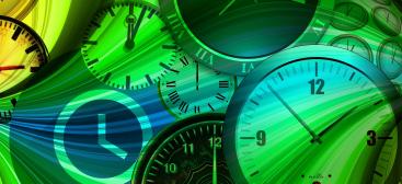 Horloges couleurs