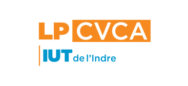 IUT INdre - LP CVCA - Logo