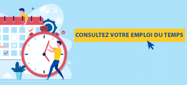 Consultez votre emploi du temps