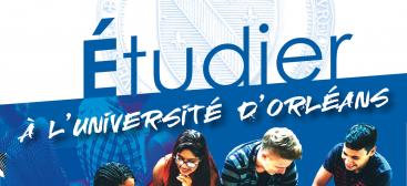 Couverture du livret "Étudier à l'université d'Orléans"