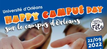 Visuel de l'édition 2022 du Happy Campus Day