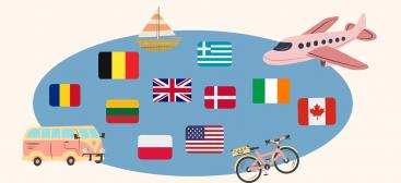 Drapeaux et transports
