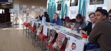 Associations étudiantes - JPO 2024 - stands - hall LLSH
