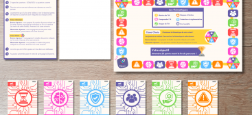 plateau du jeu, cartes du jeu