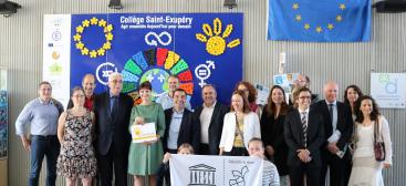 Inauguration du collège pilote la main à la pâte Saint-Exupéry - Saint Jean de Braye - 2018