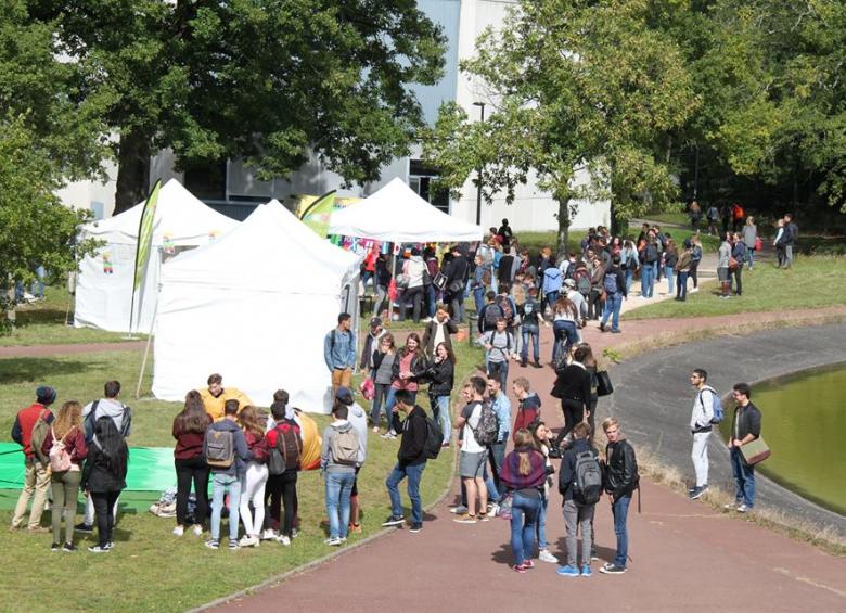 Une vue du Happy Campus Day en septembre 2017