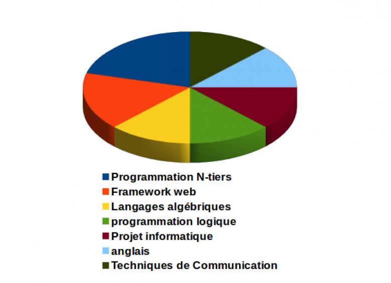 Les modules du Semestre 6