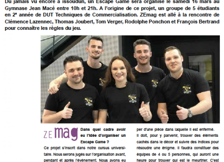 IUT Indre - DUT TC - Projet