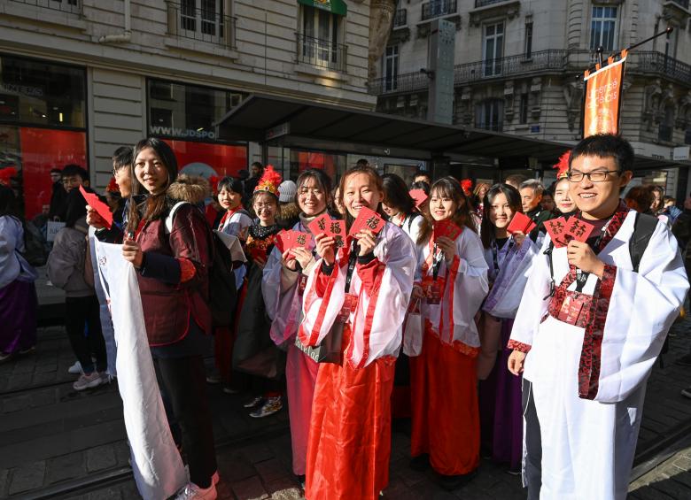 groupe chinois banderole