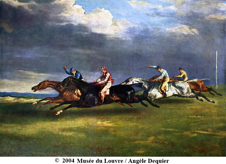 Course de chevaux, dit aussi Le Derby d’Epsom
