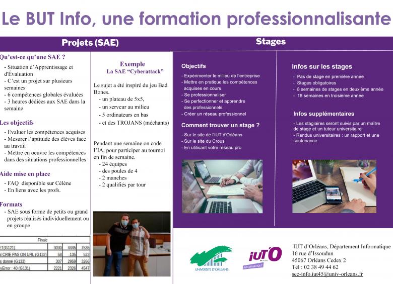 Projets et stages
