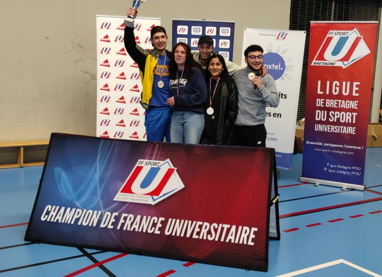 Equipe de volleyball de Bourges championne de France
