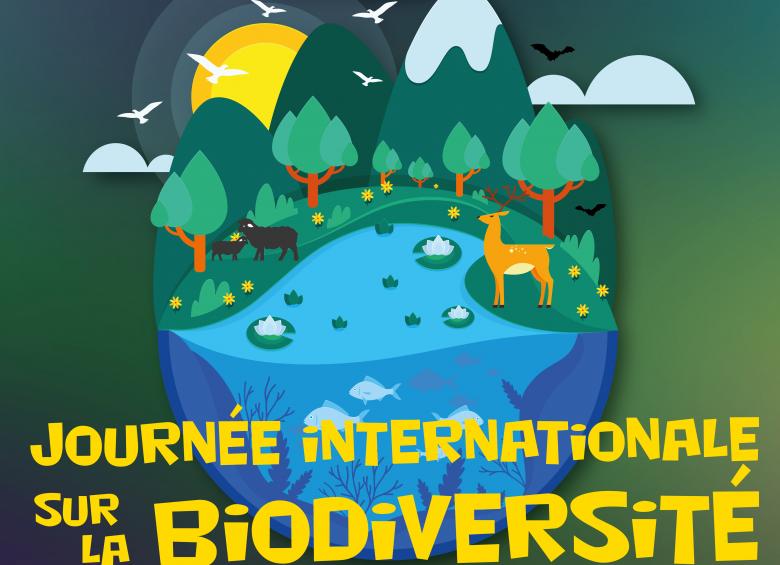 Visuel d'annonce de la journée de la biodiversité 2022