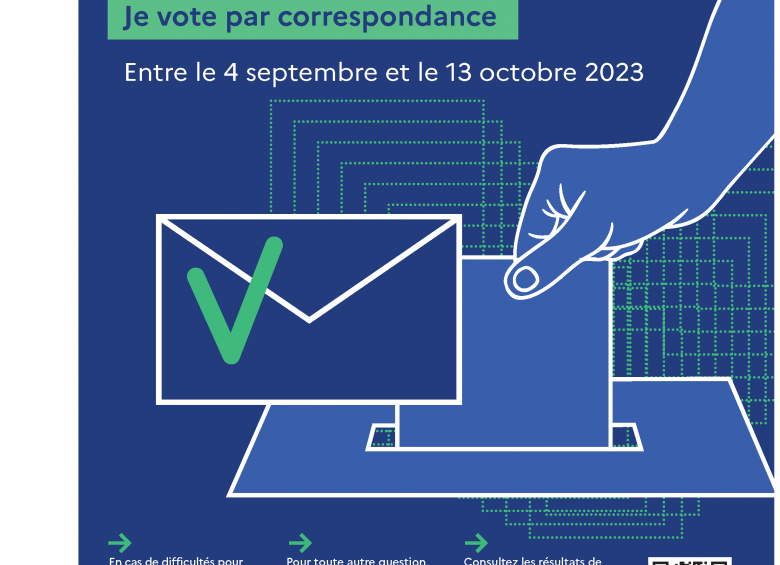 Affiche élection CNU 2023