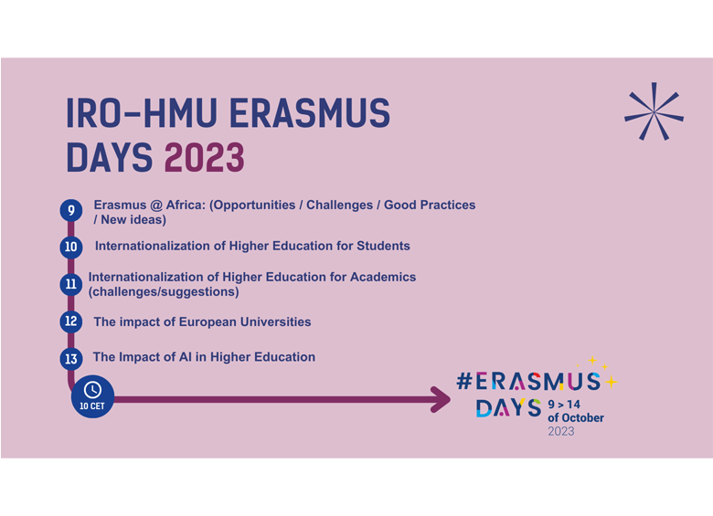 Affiche Erasmus Days 2023