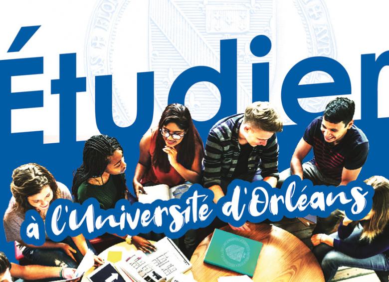 Cover of the "Studying in Orléans" booklet