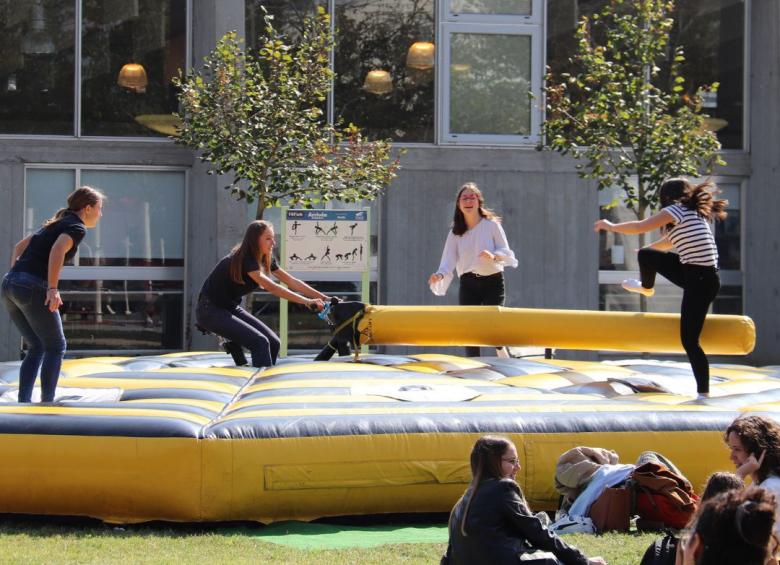 Des étudiants lors du Happy Campus Day 2024